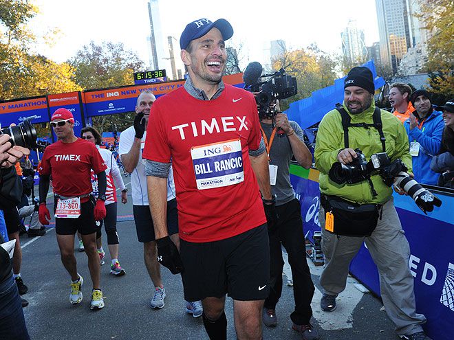 Bill Rancic partners with Timex for New York City marathon