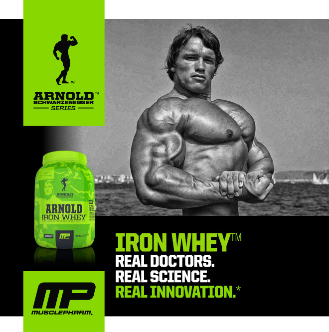 MusclePharm teams up with Arnold Schwarzenegger