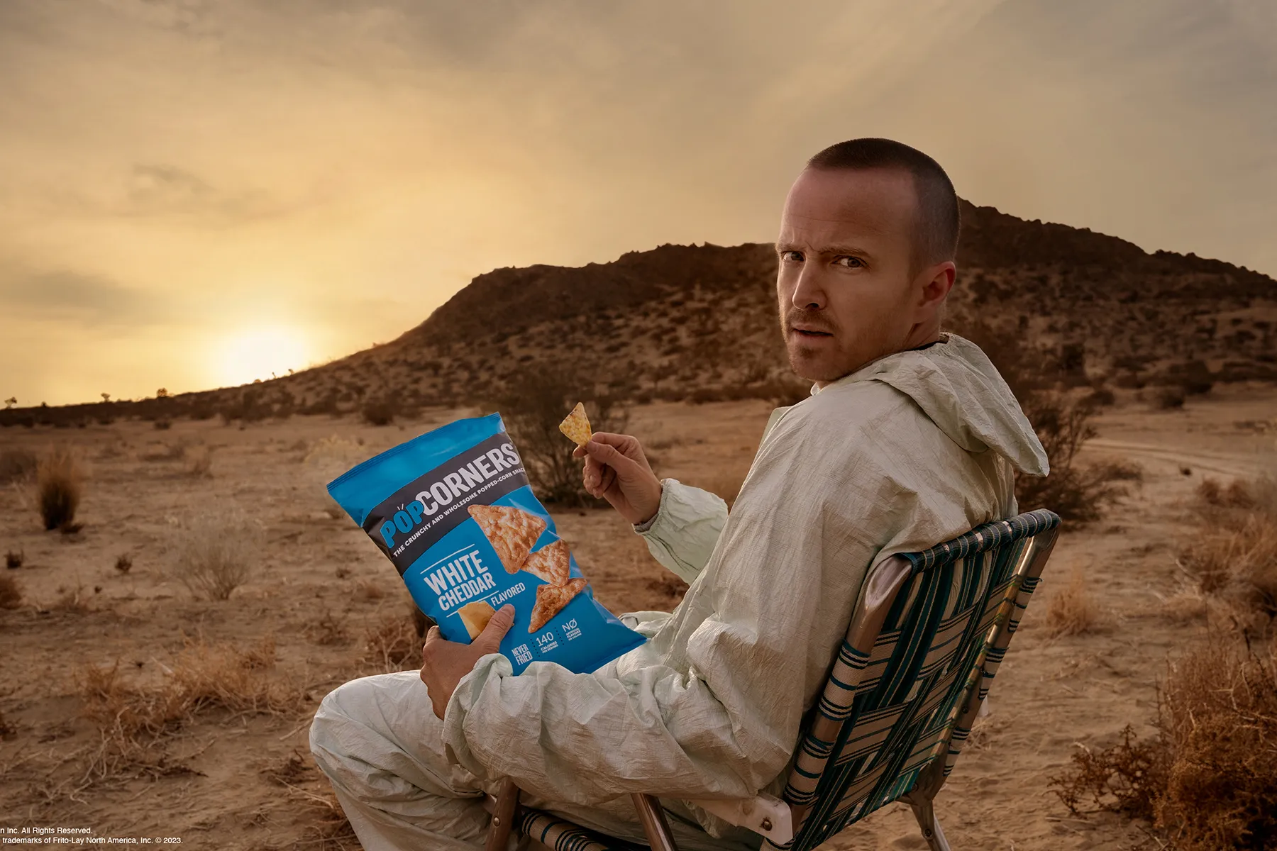 Aaron Paul for Popcorners - Brand Ambassadors - The Celebrity Group
