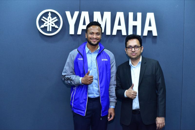 Shakib Al Hasan for Yamaha - Brand Ambassador - The Celebrity Group 