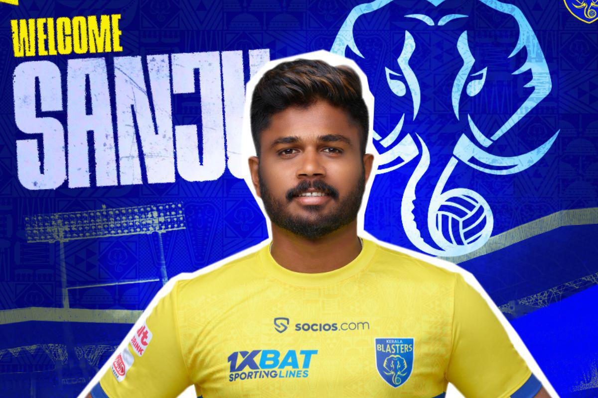 Sanju Samson for Kerala Blasters - Brand Ambassador - The Celebrity Group
