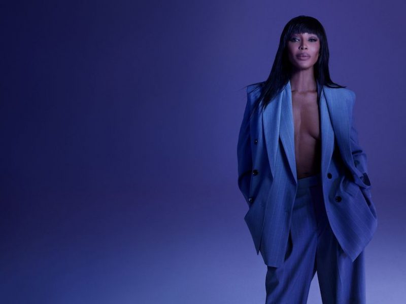 Naomi Campbell for Boss fashion campaign